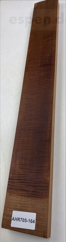 Neck Sycamore / European Maple, curly, Caramel roasted for bass - Unique Piece #164